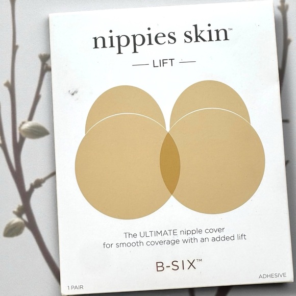 NEW B-Six Nippies Skin Lift Adhesive Nipple Covers – Reusable Caramel D+ - Picture 1 of 4